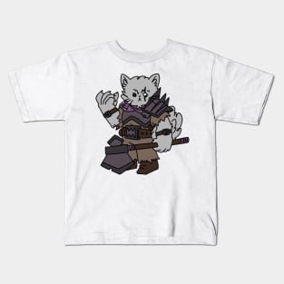 Tabaxi Barbarian Kids T-Shirt